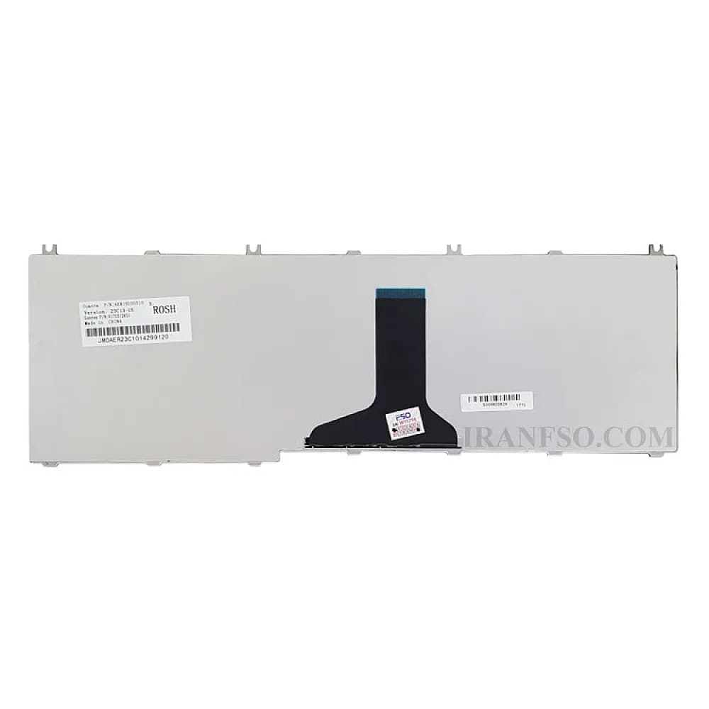 کیبرد لپ تاپ توشیبا Satellite C650 مشکی — تصویر ۳