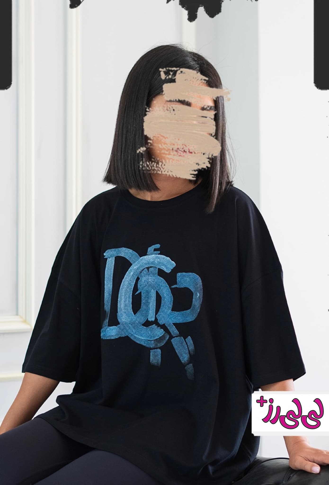 تیشرت قواره بزرگ Dior