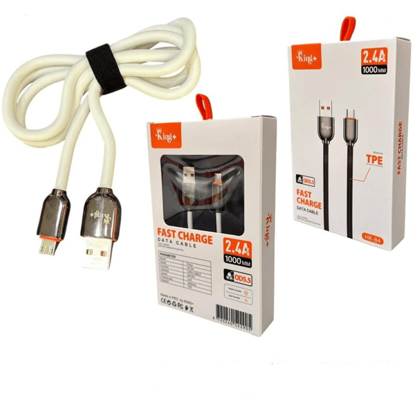 کابل شارژ میکرو کینگ پلاس مدل HK-84