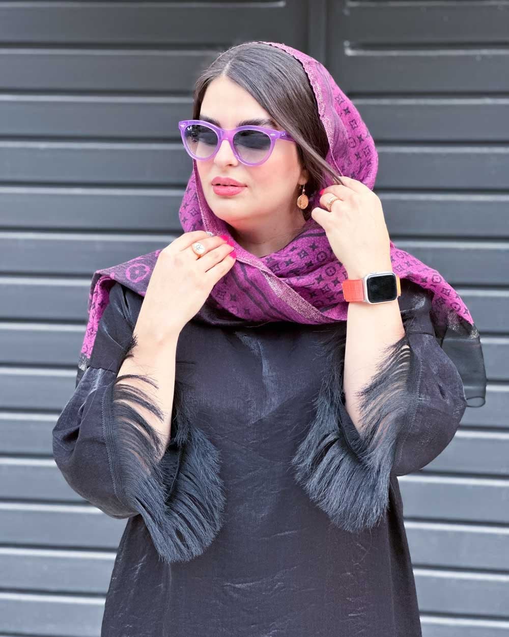 عینک آفتابی اورجینال اسپرت ریبن ویفرر پلاریزه مدل RayBan RB2241 WAYFARER WAY — تصویر ۷