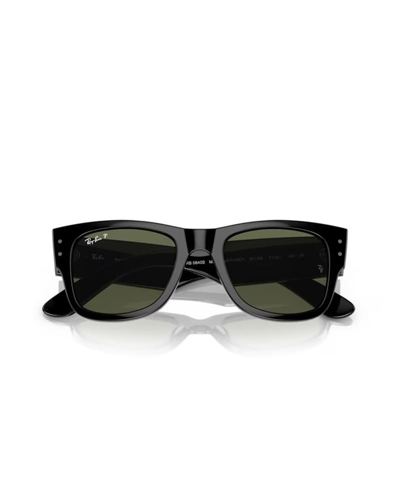 عینک آفتابی اورجینال اسپرت ریبن پلاریزه مدل RayBan RB0840S MEGA WAYFARER — تصویر ۳