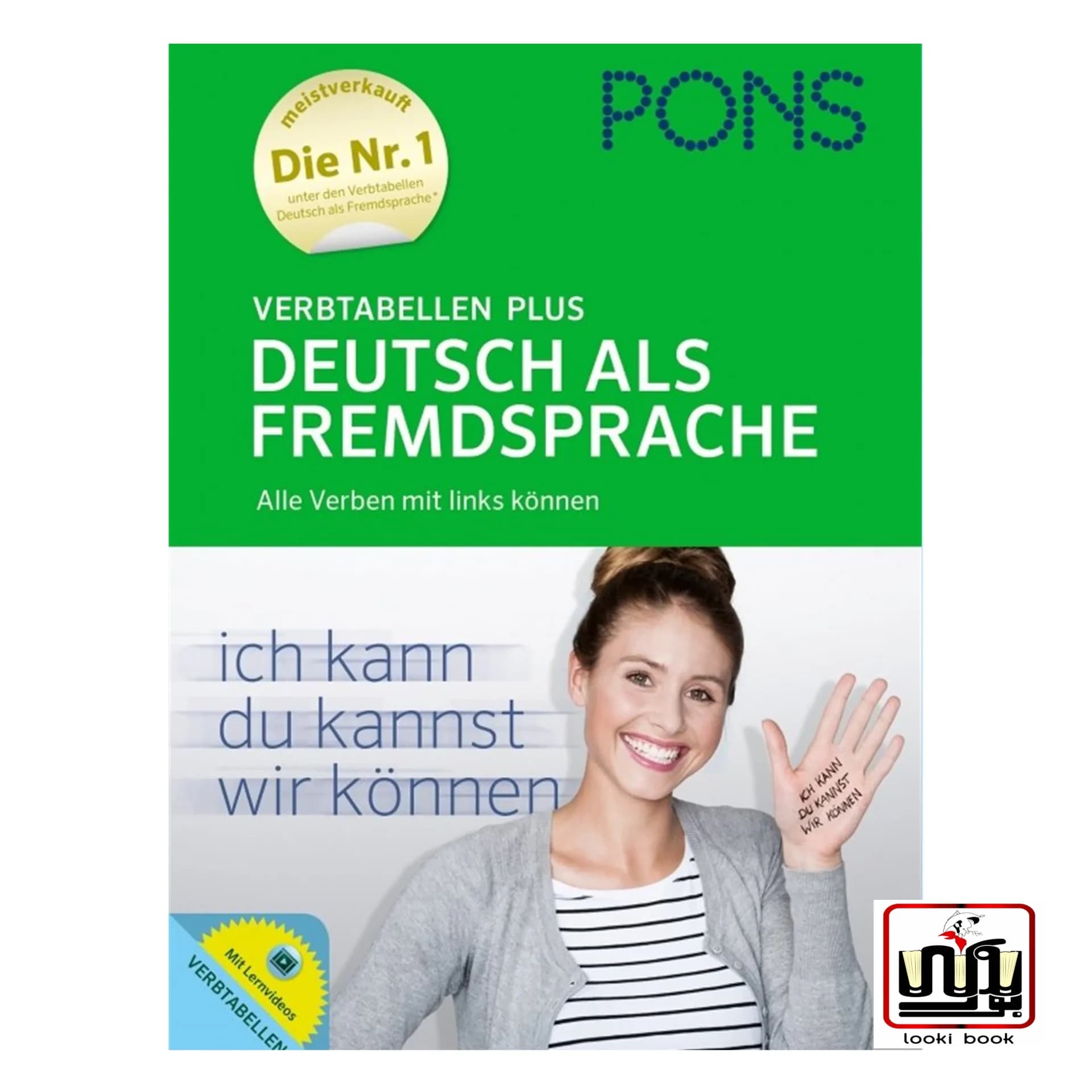کتاب آلمانی PONS Verbtabellen Plus Deutsch als Fremdsprache
