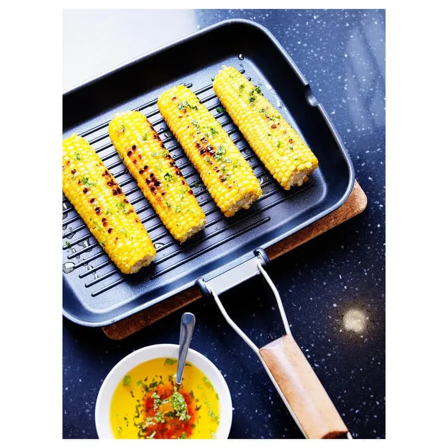 ماهیتابه گریل ایکیا مدل GRILLA — تصویر ۶