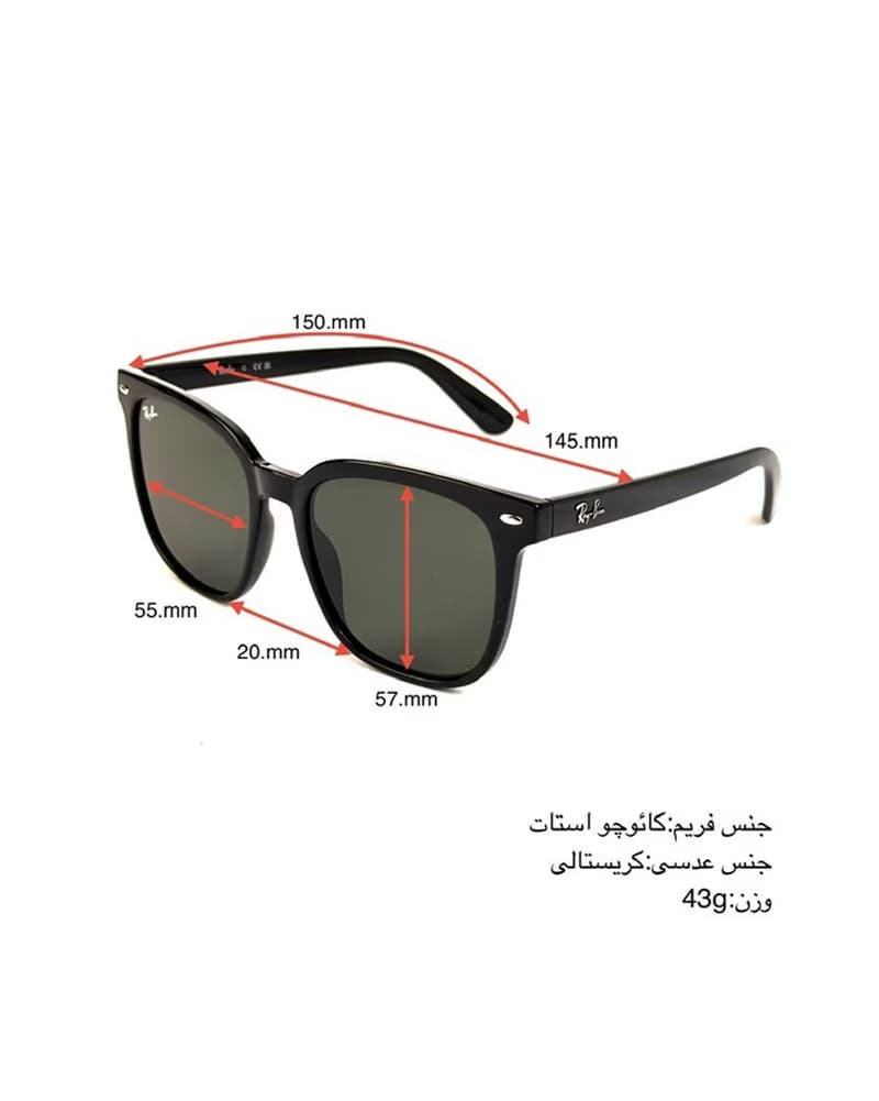 عینک آفتابی اسپرت ریبن مدل RayBan RB4401D — تصویر ۶