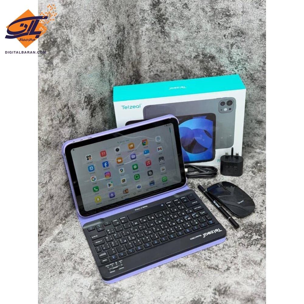 تبلت حرفه ای 10 اینچ تلزل مدل Telzeal P104 با رم 16 گیگ و حافظه 1 ترابایت — تصویر ۵