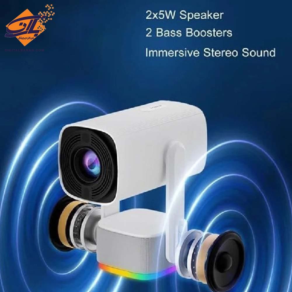 ویدئو پروژکتور هوشمند مدل K2 PAN-TILT — تصویر ۷