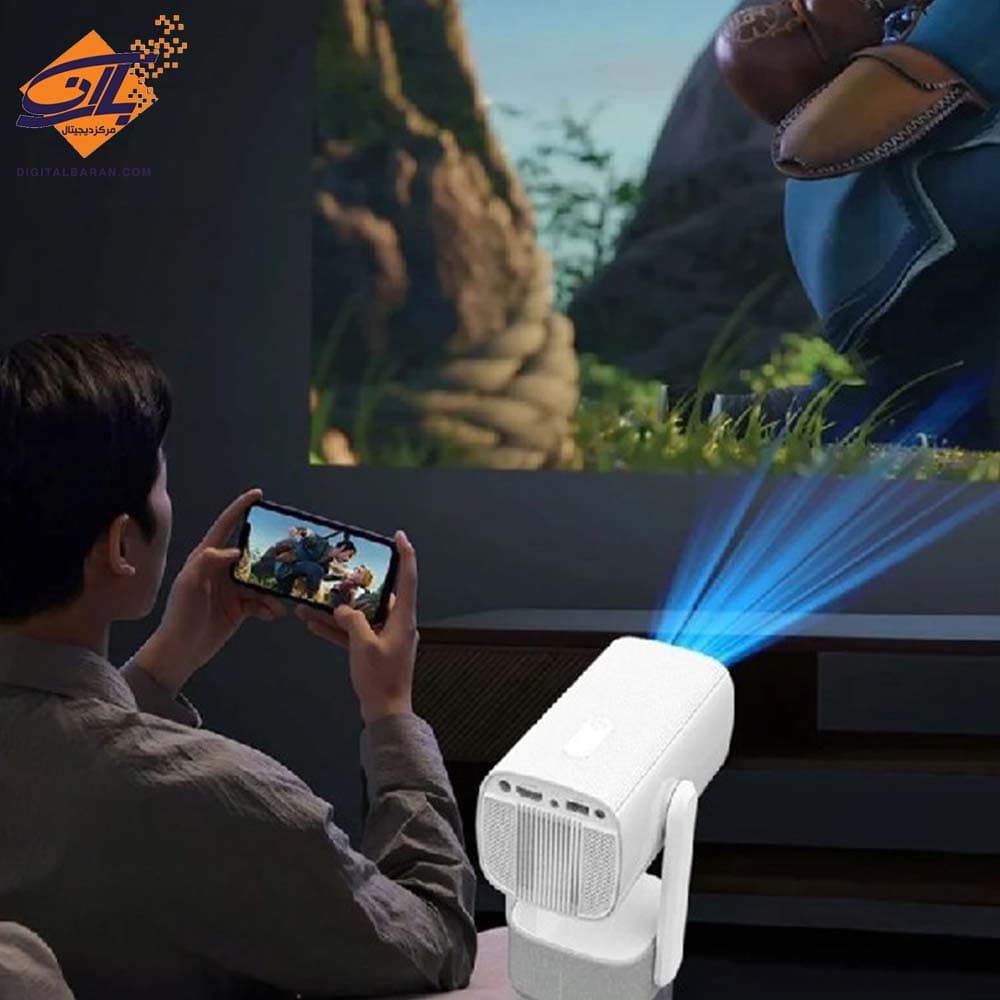 ویدئو پروژکتور هوشمند مدل K2 PAN-TILT — تصویر ۴