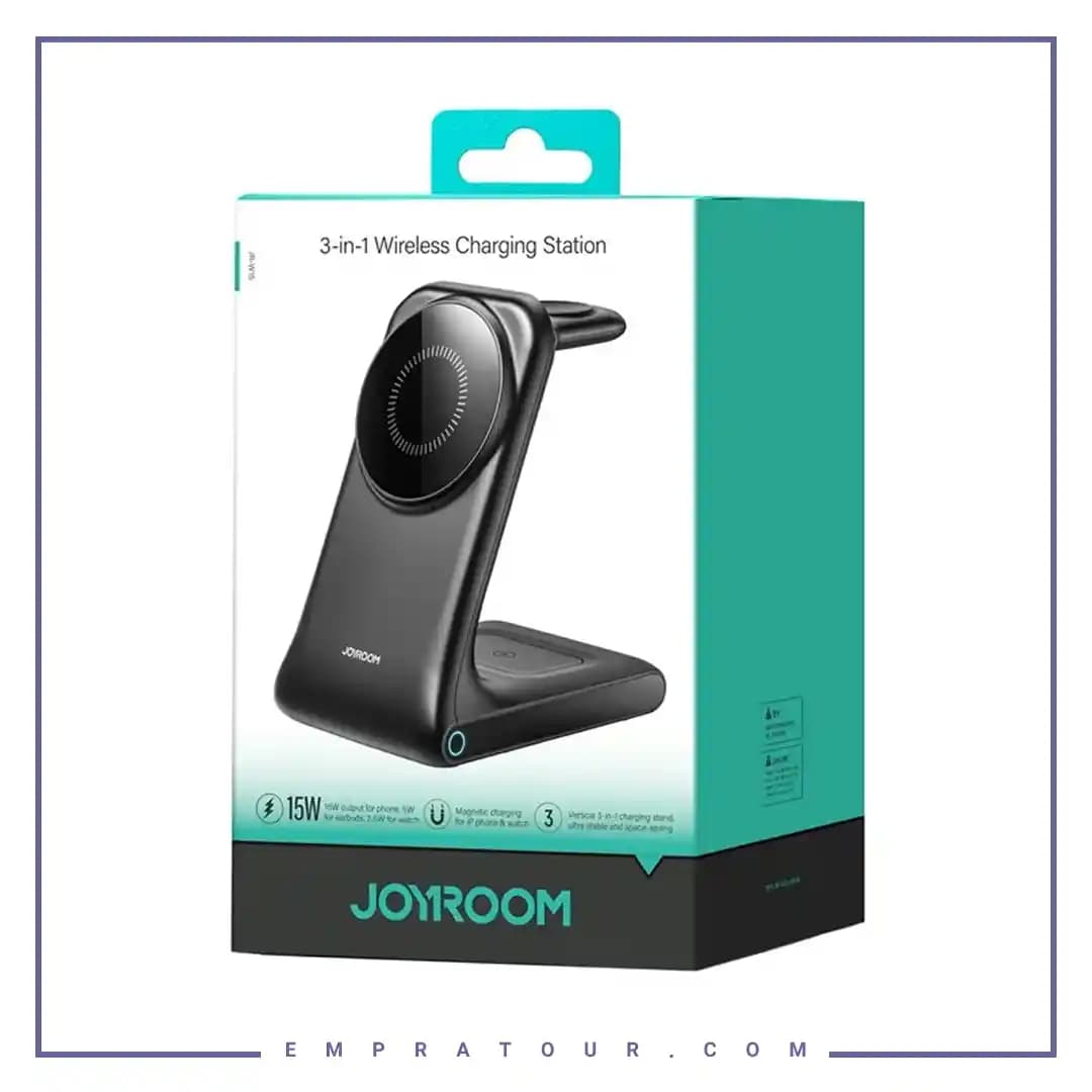 شارژ بی سیم 3 در 1 جویروم مدل JR-W15 — تصویر ۱۰