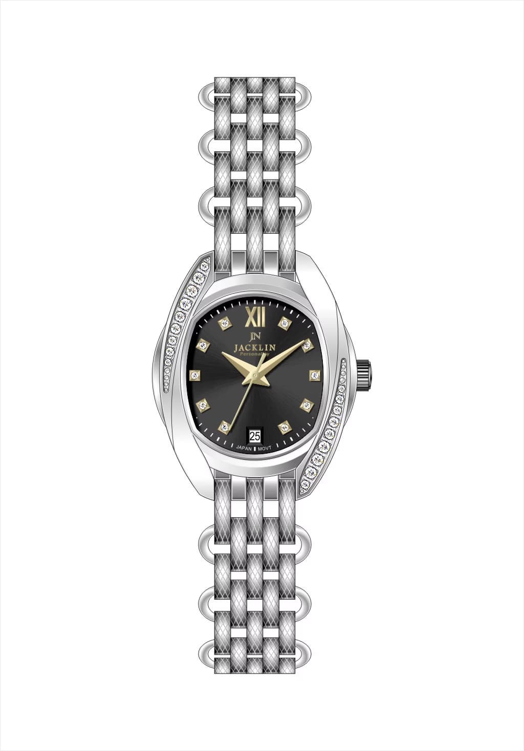 ساعت مچی عقربه ای زنانه جَکلین مدل JACKLIN 1399536-LAR LILY