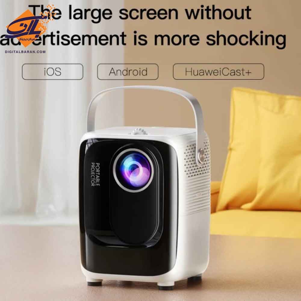 ویدیو پروژکتور هوشمند یومیو مدل Umiio A007 — تصویر ۲