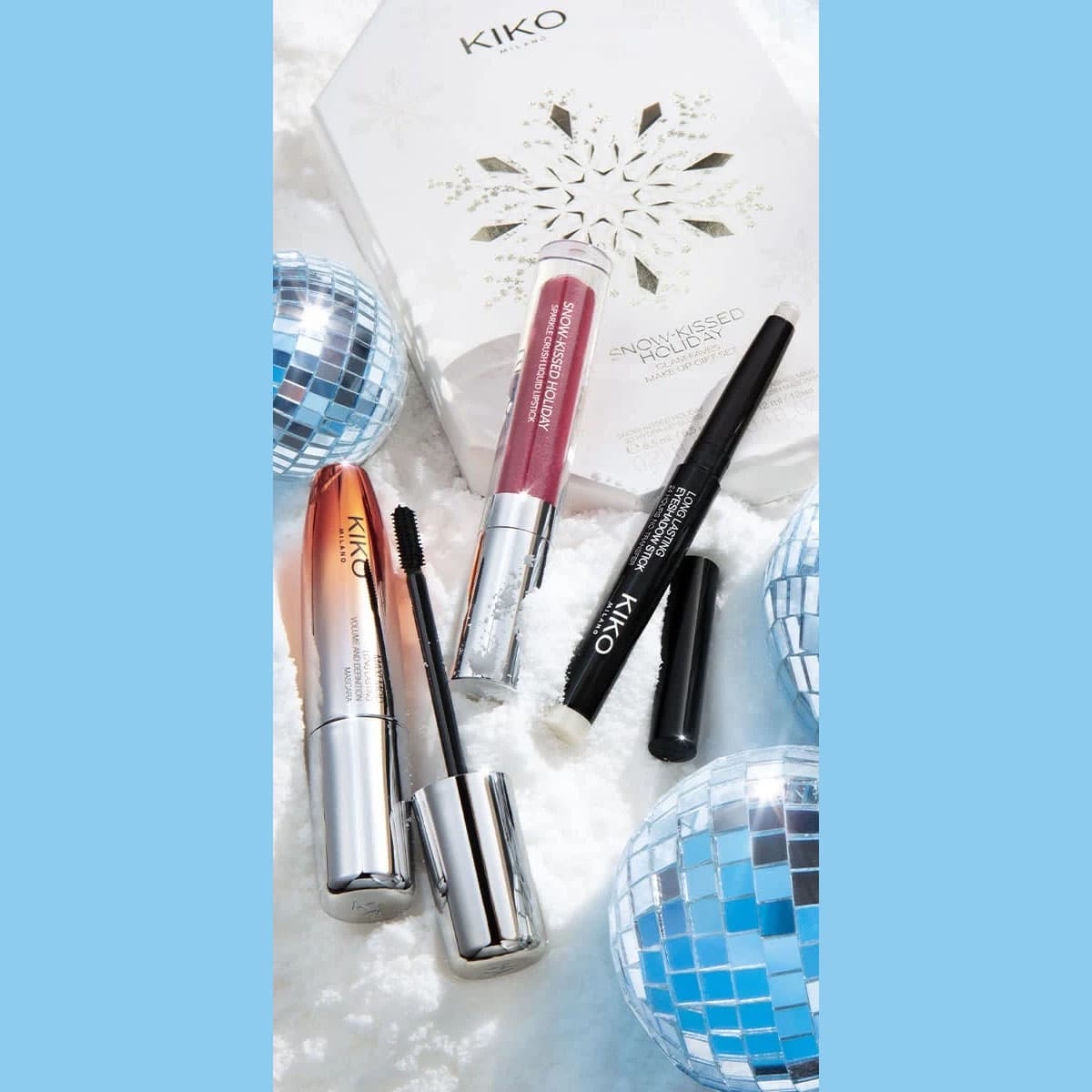 ست هدیه آرایش کیکو میلانو Snow-Kissed Holiday Glam-Faves — تصویر ۵