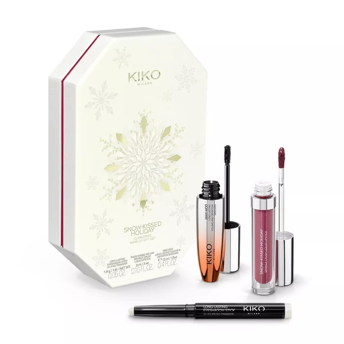 ست هدیه آرایش کیکو میلانو Snow-Kissed Holiday Glam-Faves — تصویر ۷