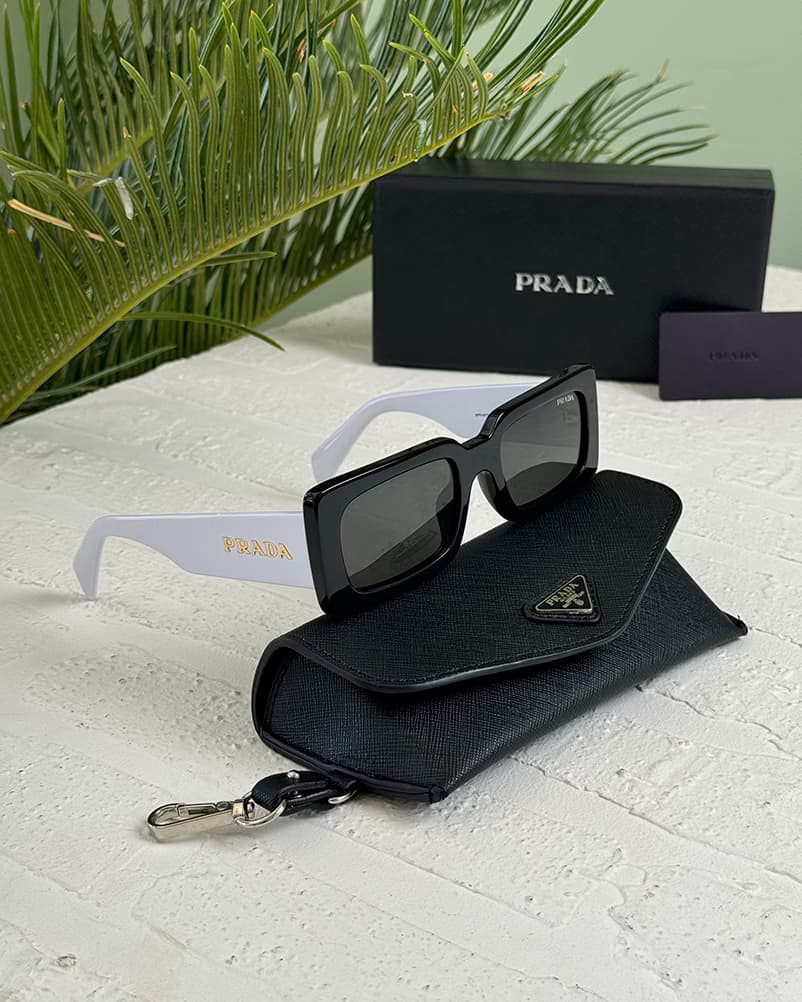 عینک آفتابی زنانه پرادا مدل PRADA SPRA07S (sl) — تصویر ۲