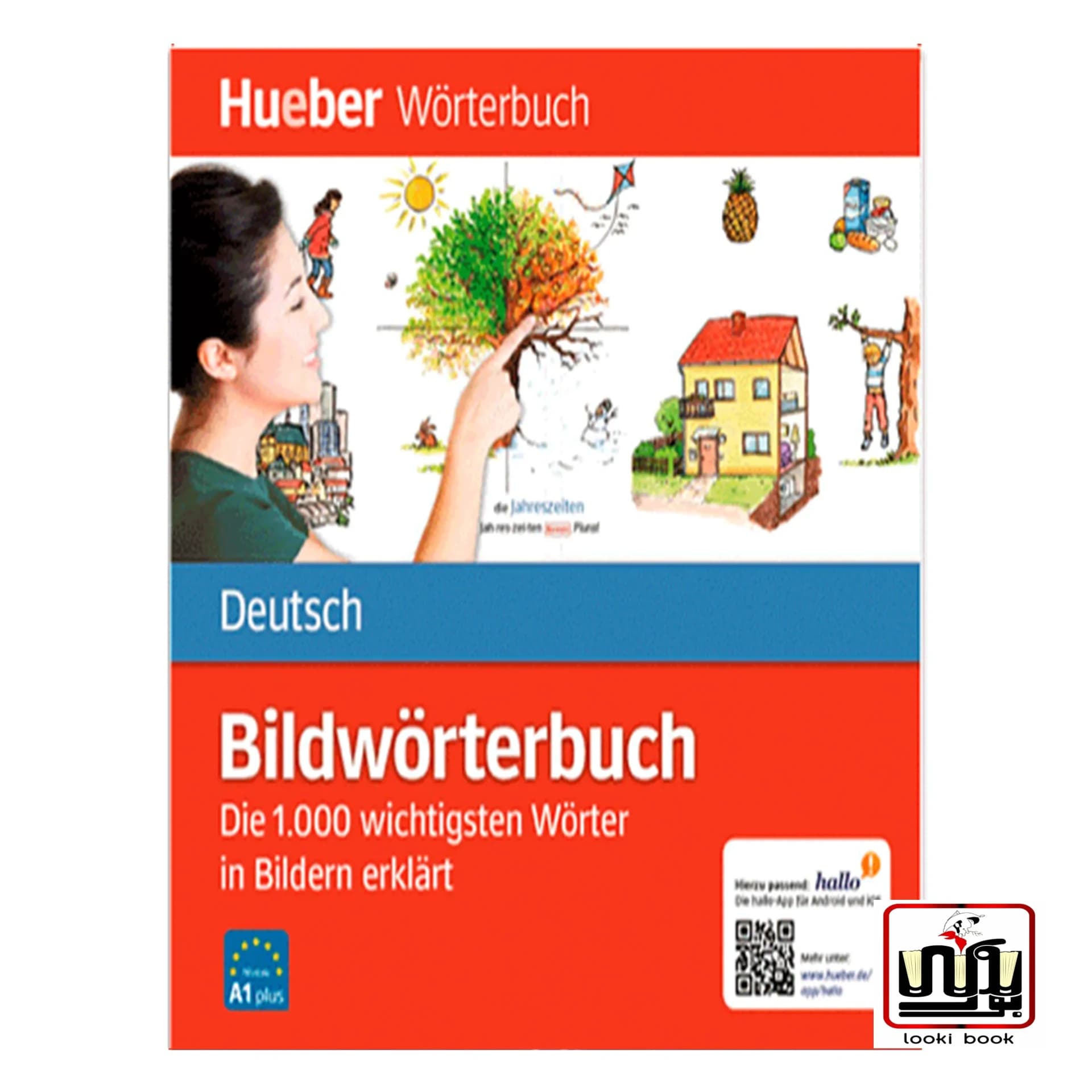 Deutsch Bildworterbuch کتاب دیکشنری تصویری آلمانی (چاپ رنگی)