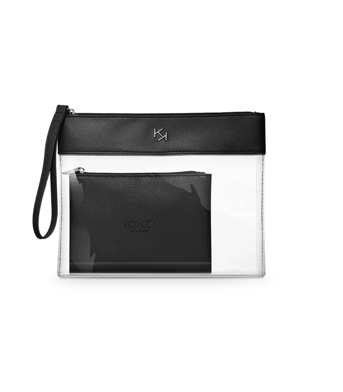 کیف لوازم آرایشی شفاف کیکو میلانو مدل Transparent Beauty Case