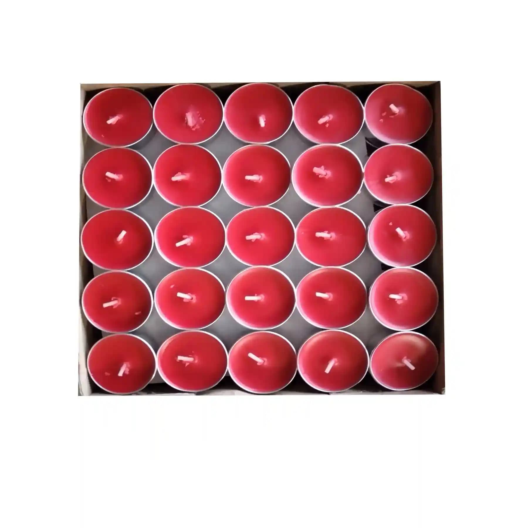 شمع وارمرقرمز رنگ 50عددی otcandle(اوت کندل)
