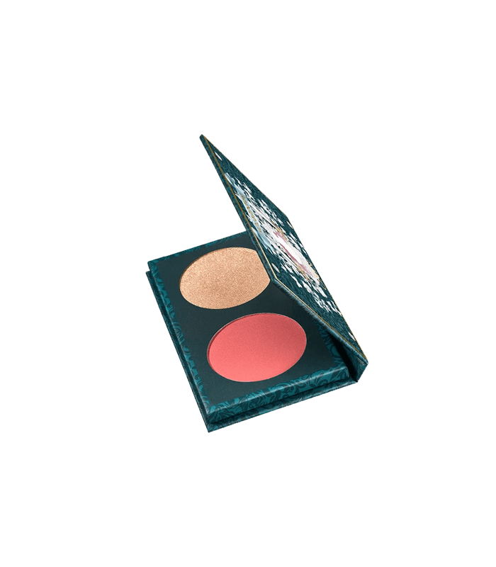 پالت رژگونه و هایلایتر بریدجرتون کیکو میلانو مدل Bouquet Blush & Highlighter Duo