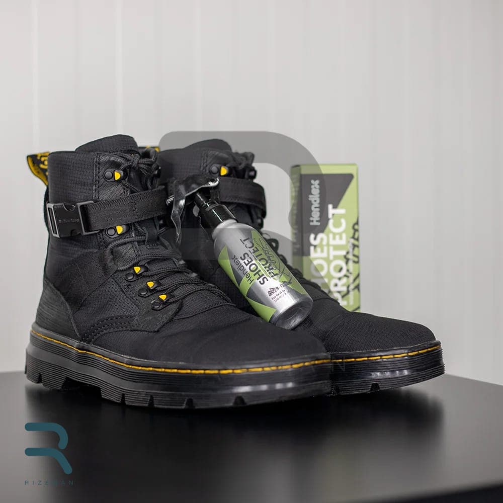 اسپری محافظ و ضد آب کفش پارچه ای هندلکس Hendlex SHOES PROTECT TEXTILE 100ml — تصویر ۳