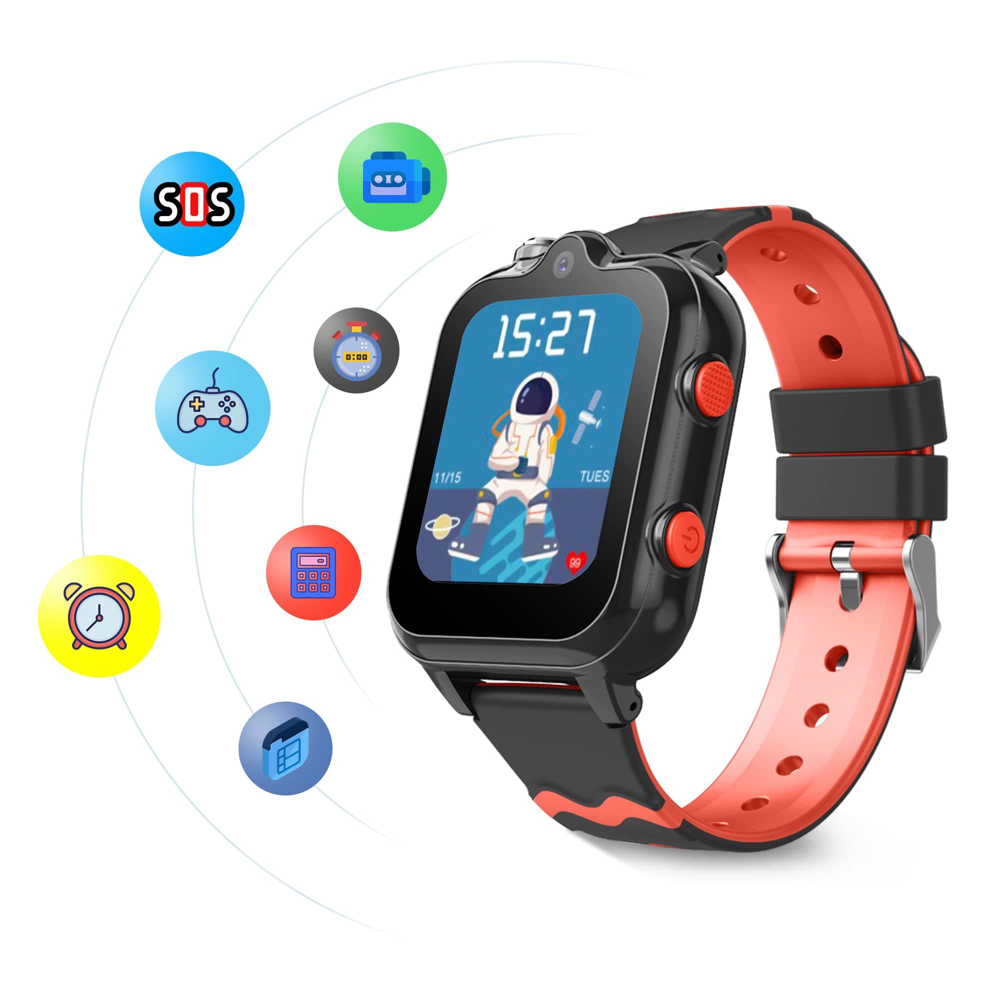 ساعت هوشمند ردیاب GPS مدل D35 — تصویر ۳
