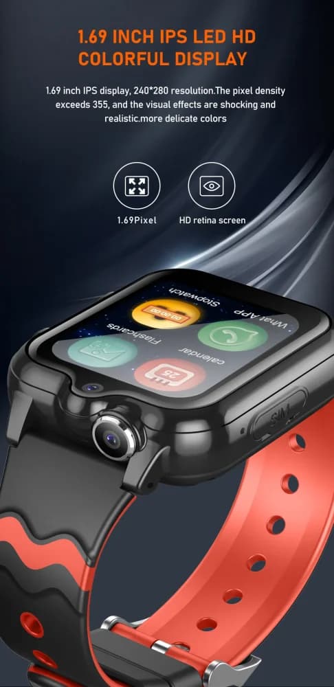 ساعت هوشمند ردیاب GPS مدل D35 — تصویر ۷