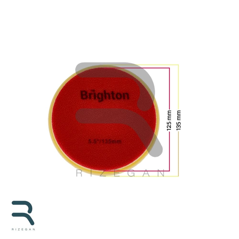 پد پولیش نرم روتاری برایتون 135mm/5/5inch مدل Brighton Soft Pad