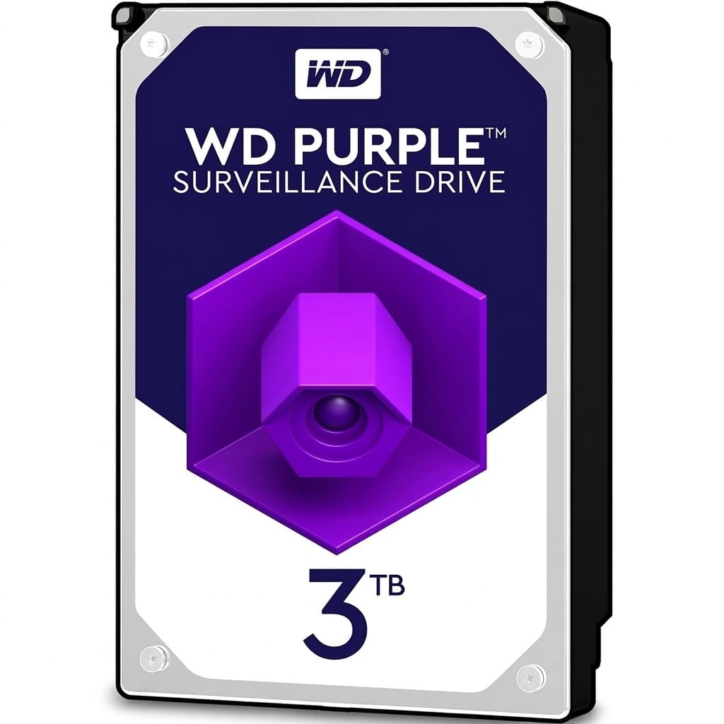هارددیسک اینترنال وسترن دیجیتال مدل Purple ظرفیت 3 ترابایت — تصویر ۲