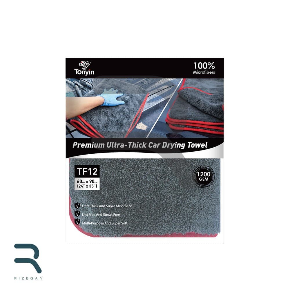 حوله خشک کن میکروفایبر مخمل مرجانی تونین TONYIN MICROFIBER CORAL VELVET TOWEL TF1۲