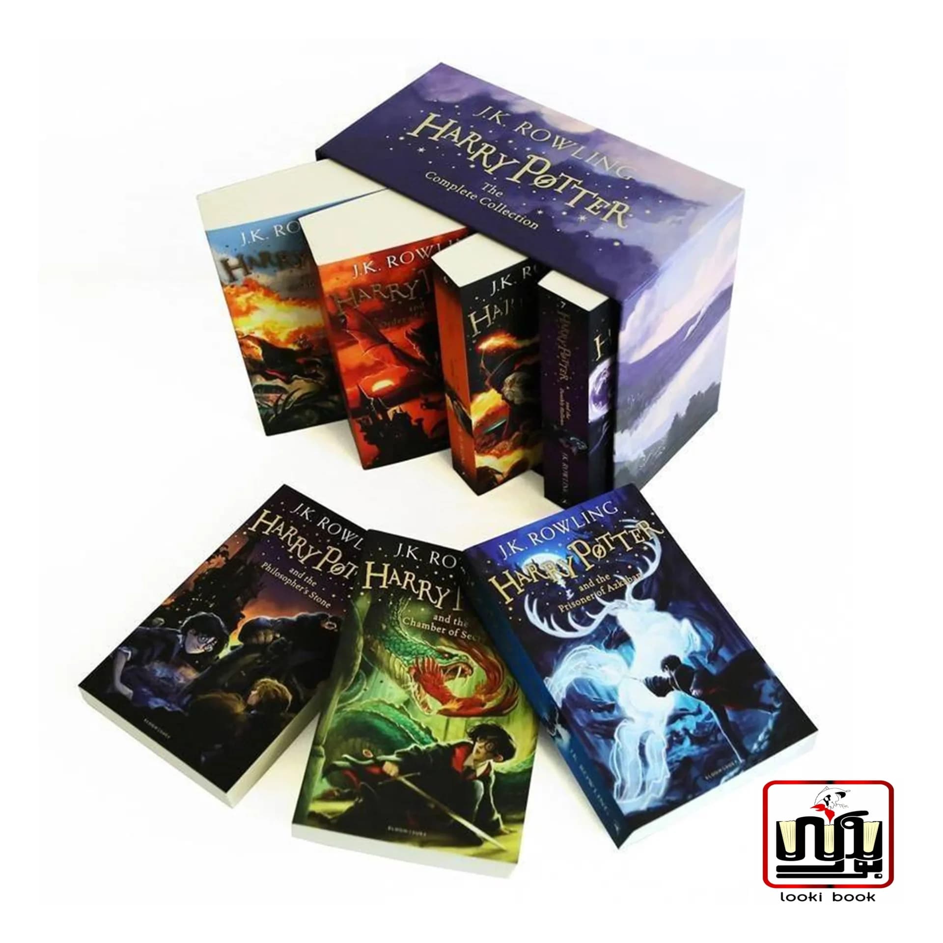 پک کامل کتاب هری پاتر Harry Potter Box Set The Complete Collection
