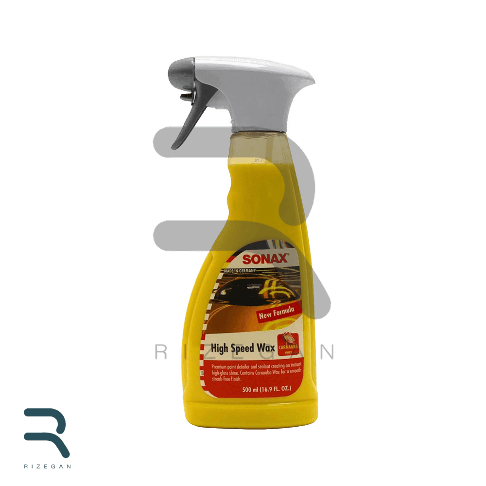 اسپری واکس پرسرعت برند سوناکس مدل Sonax High Speed Wax حجم 500ml