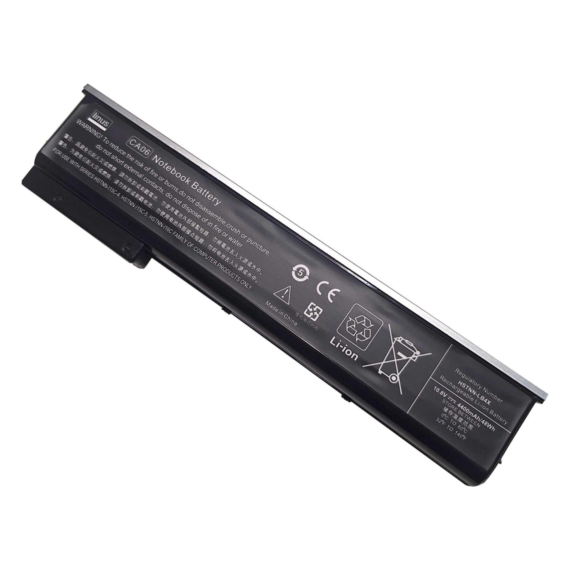 باتري لپ تاپ اچ پي HP Laptop Battery CA06 / 4400mAh / 48Wh / Compatible with ProBook 640 G1, 645 G1, 650 G1, 655 G0, CA06XL