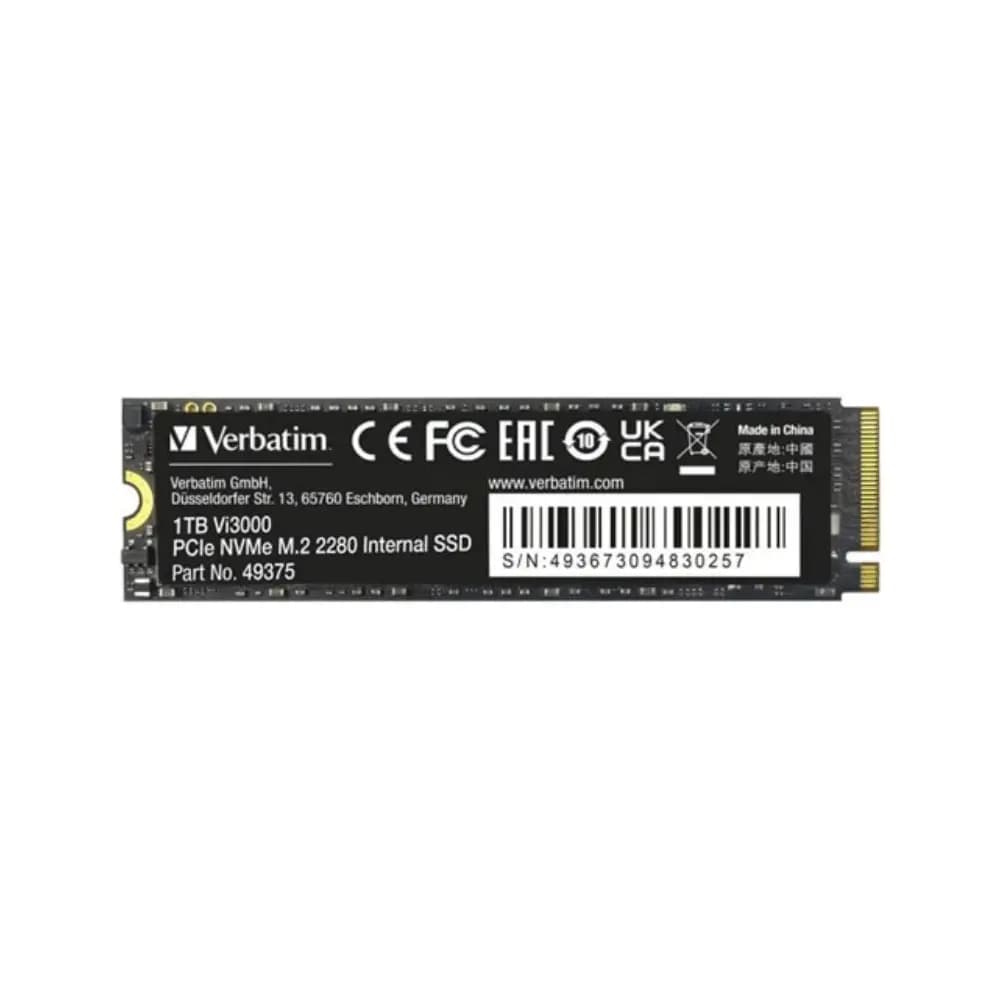 اس اس دی اینترنال PCIe Gen3 x4 ورباتیم مدل VI3000 ظرفیت 1 ترابایت — تصویر ۲
