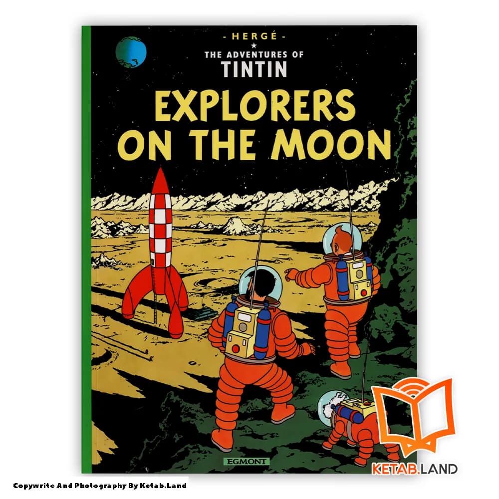 کتاب Tintin Explorers On The Moon — تصویر ۲