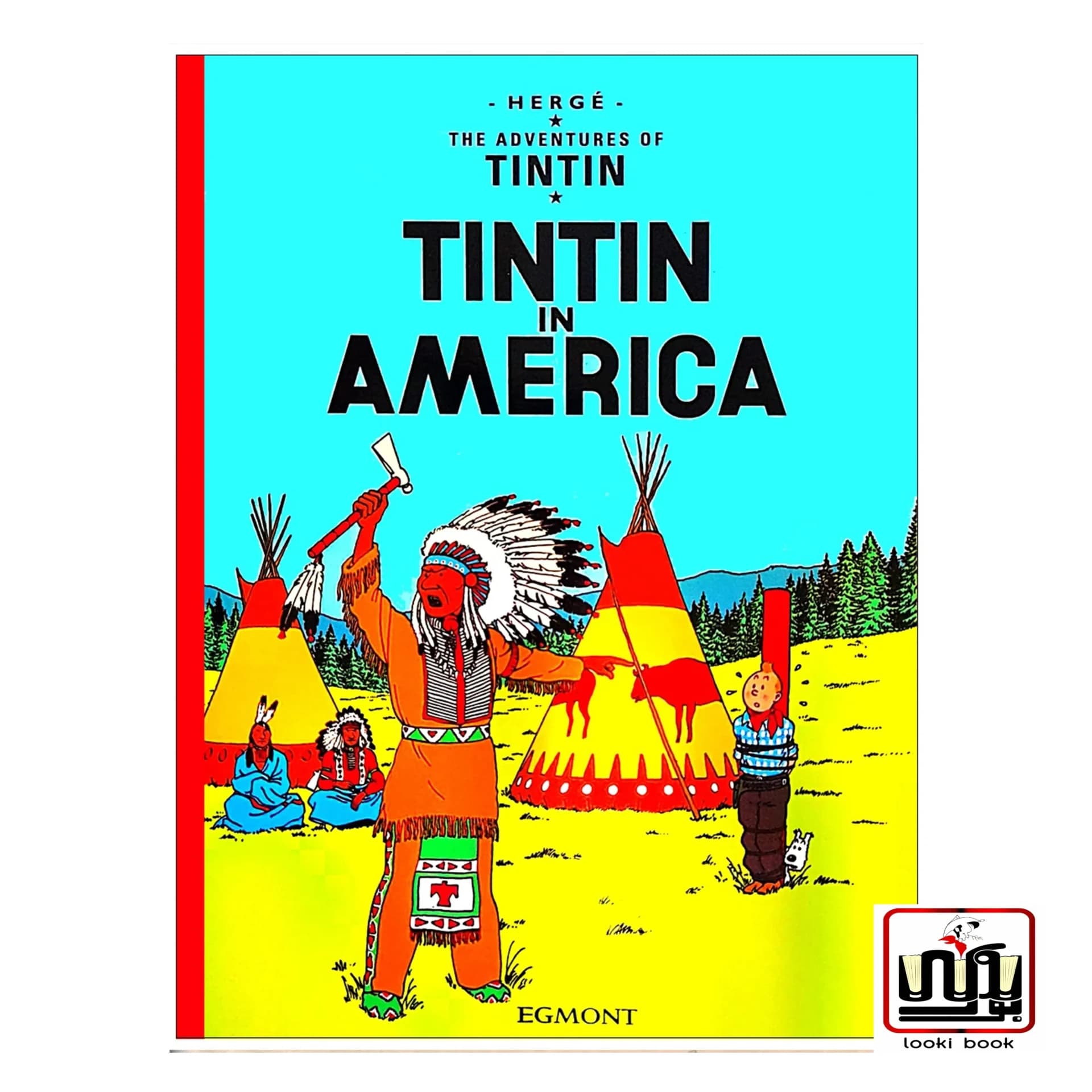 کتاب Tintin In America