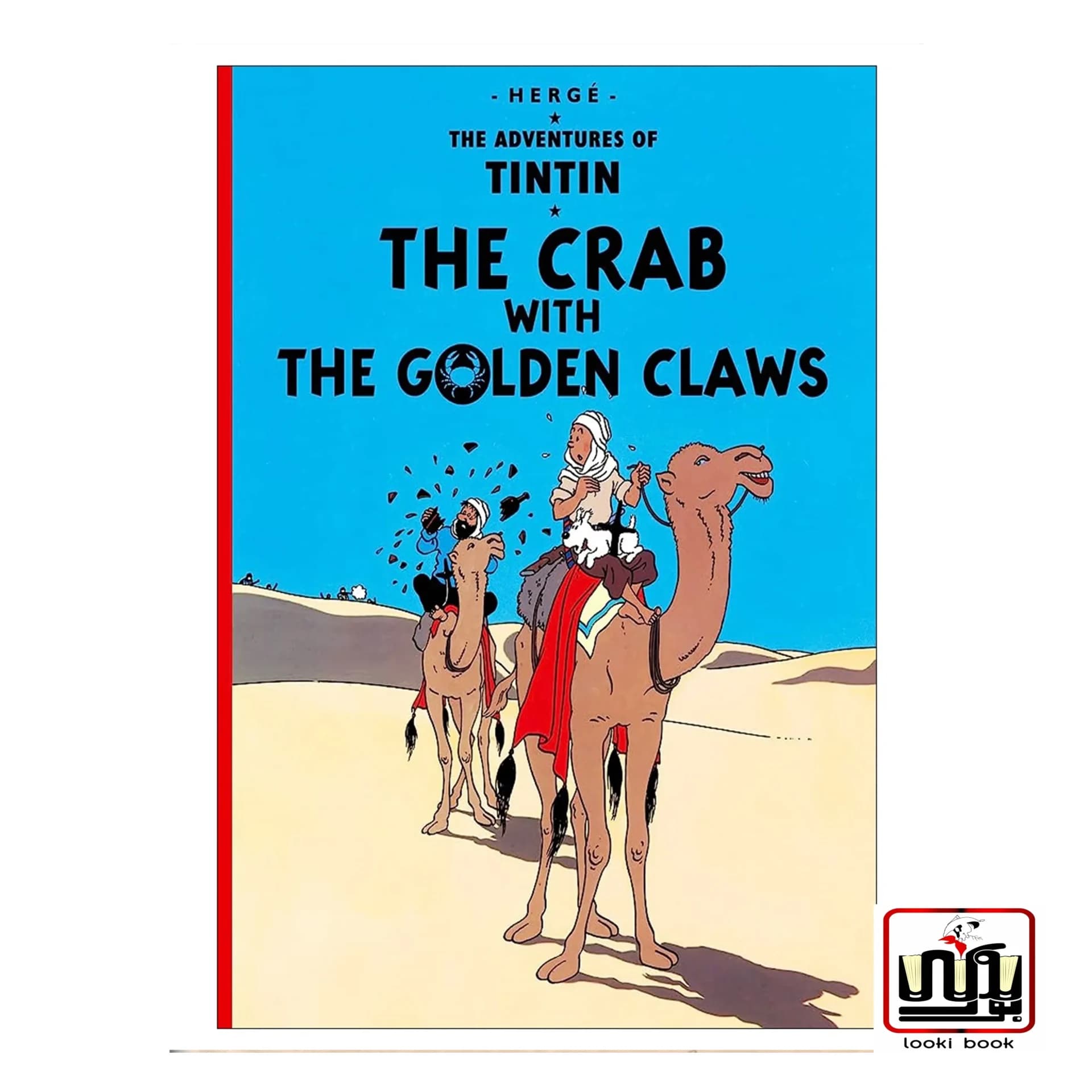 کتاب Tintin Crab with Golden Claws