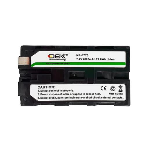 باتری سونی دی بی کی DBK Sony NP-F770M Battery Usb-C — تصویر ۳