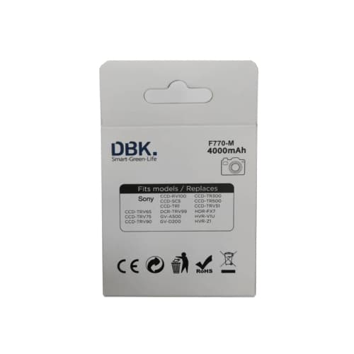 باتری سونی دی بی کی DBK Sony NP-F770M Battery Usb-C — تصویر ۵