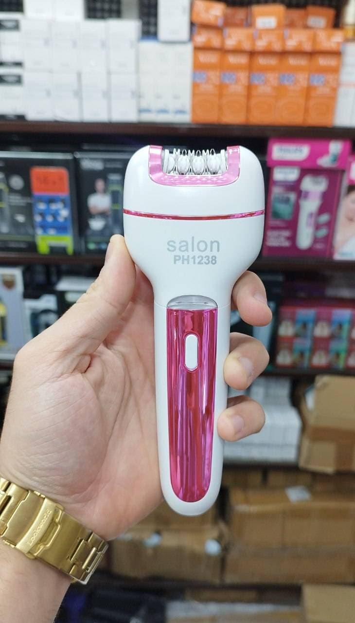 اپیلاتور (موکن) سه کاره فیلیپس PHILIPS مدل PH-1238 سری 2025 دارای نمایشگر و دیجیتالی