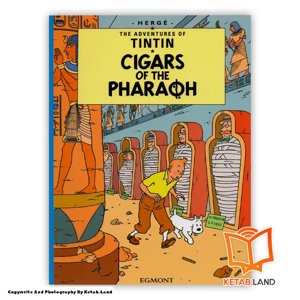 کتاب Tintin Cigars of the Pharaoh — تصویر ۲