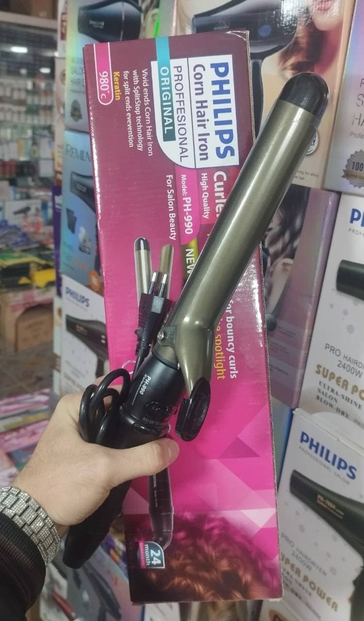 بابلس و فر کننده مو فیلیپس PHILIPS مدل PH-990 2025 سایز 25 — تصویر ۴