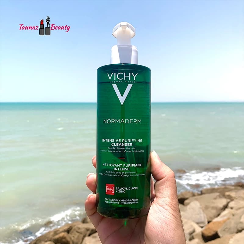 ژل شستشوی نورمادرم ویشی پوست چرب 400 میل اصل | Vichy Normaderm Phytosolution Cleansing Gel 400ml — تصویر ۲