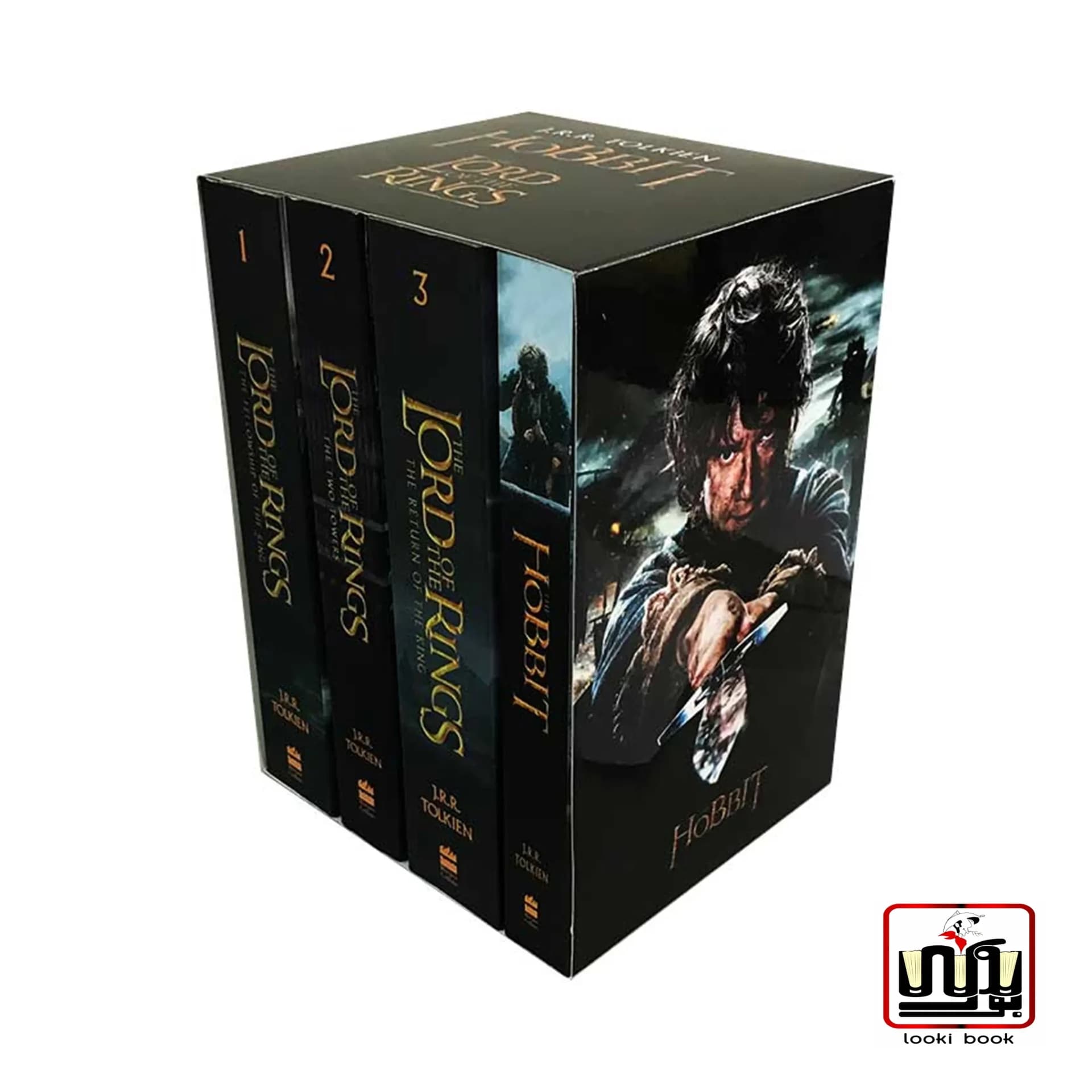 پک چهار جلدی رمان های ارباب حلقه ها + هابیت (The Lord of the Rings + Hobbit)