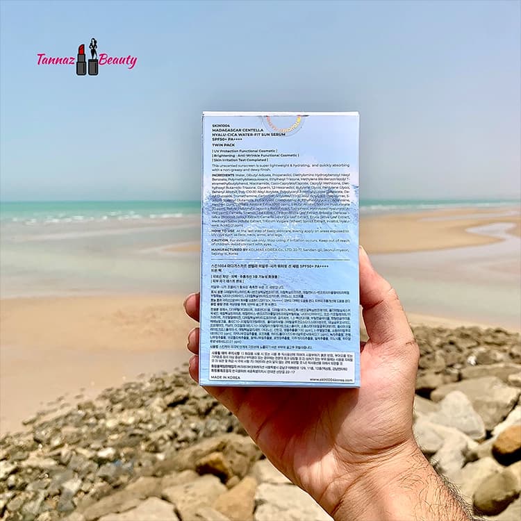 کرم ضد آفتاب سنتلا مدل هیالو سیکا اصل | پک 2 قلو سنتلا — تصویر ۴