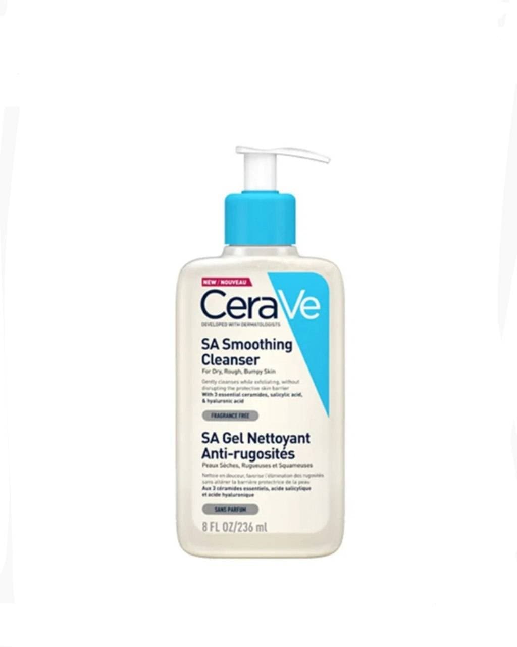 ژل شست و شوی سراوی CeraVe مدل Cleanser SA Smoothing حجم 236 میل — تصویر ۲
