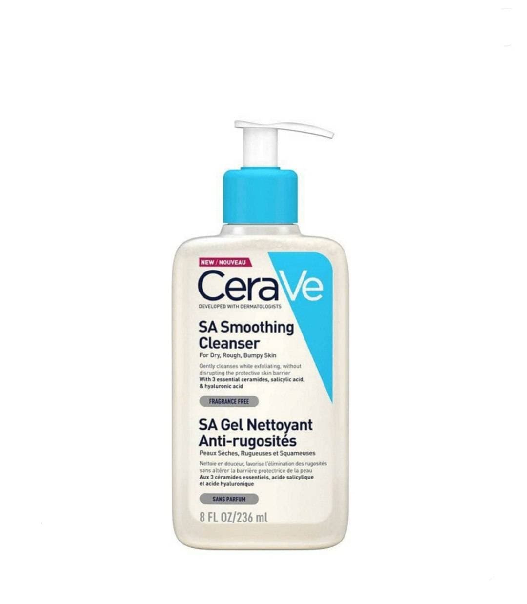 ژل شست و شوی سراوی CeraVe مدل Cleanser SA Smoothing حجم 236 میل — تصویر ۵