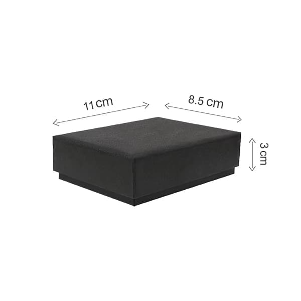 جعبه هدیه hard box مشکی کد 724 — تصویر ۳