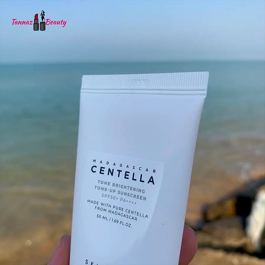 ضد آفتاب تون آپ سنتلا ماداگاسکار SPF50+ و روشنکننده اصل — تصویر ۸