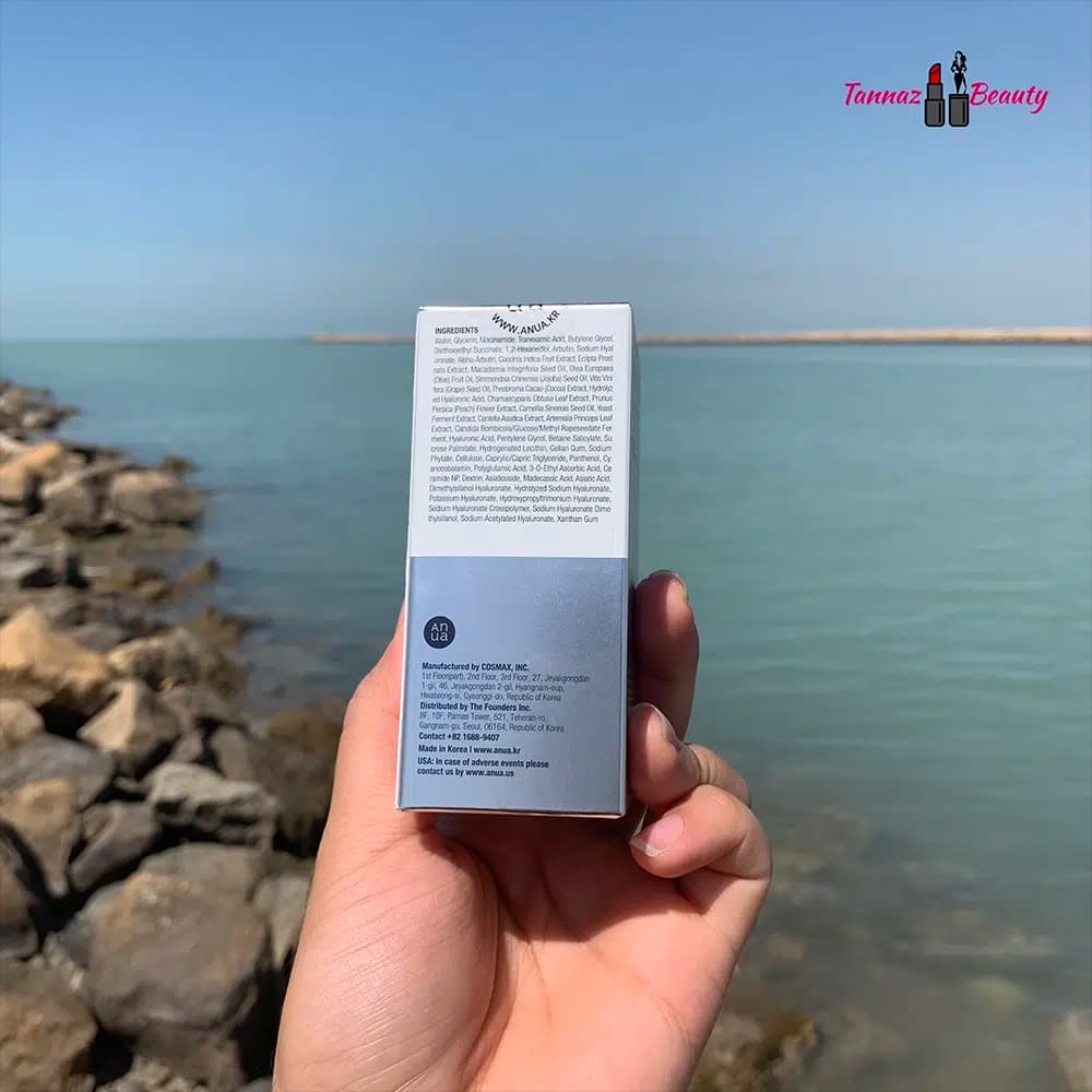 سرم ضد لک آنوا Niacinamide 10% + TXA 4% اصل | روشن‌کننده و شفاف‌کننده — تصویر ۷