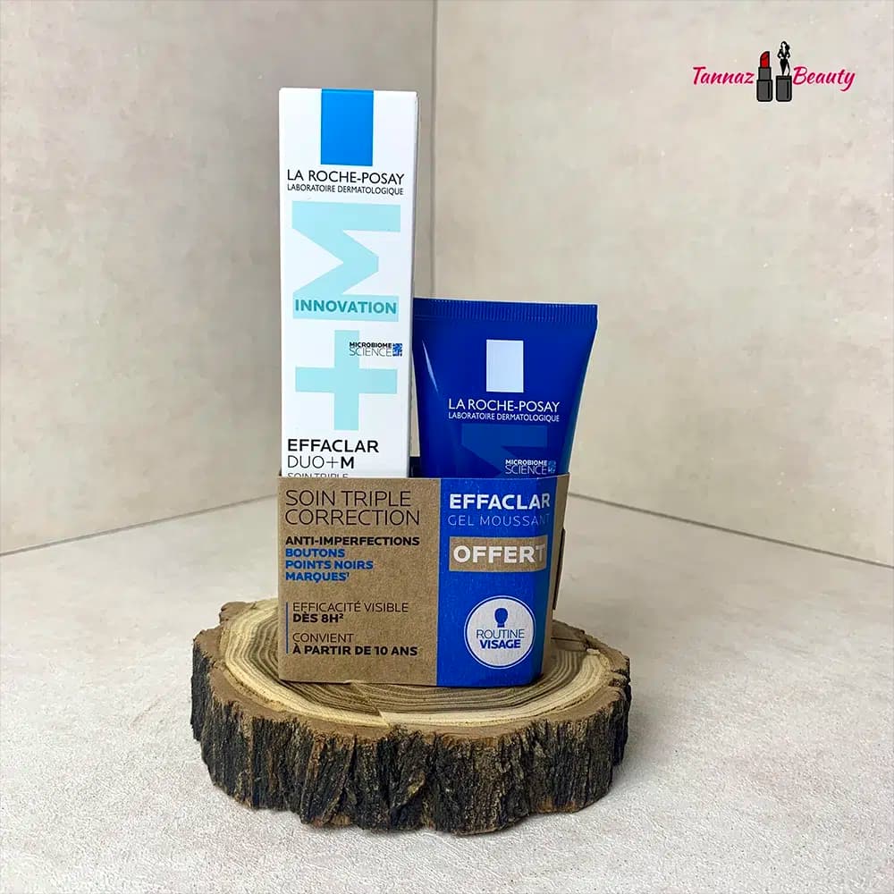 کرم Effaclar Duo+M لاروش پوزای اصل + ژل شوینده ضد لک — تصویر ۳