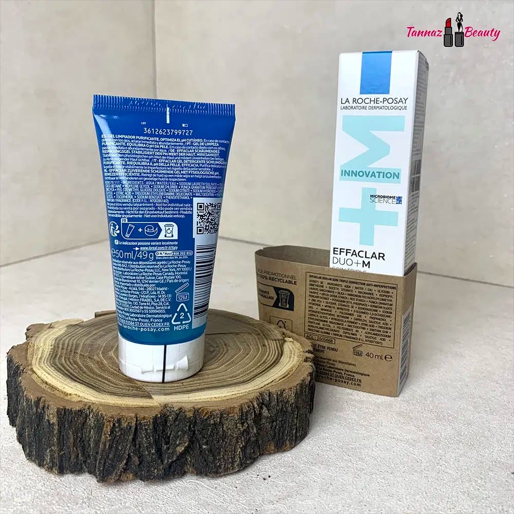 کرم Effaclar Duo+M لاروش پوزای اصل + ژل شوینده ضد لک — تصویر ۲