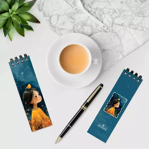 دفترچه یادداشت مدل mini bell کد 708 — تصویر ۳